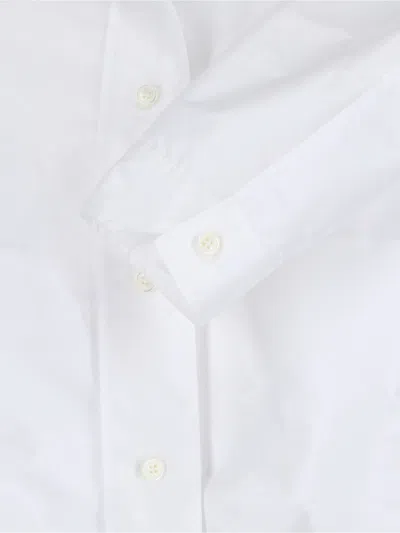 Jil Sander Technical Faille Jacket In White