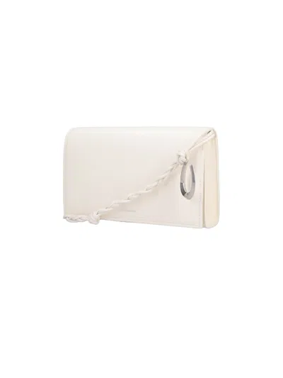 Jil Sander Shoulder Bag In White