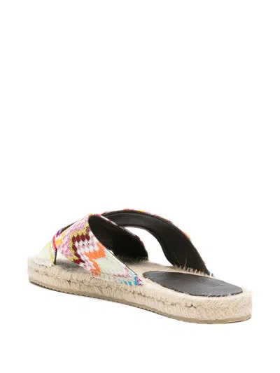 Missoni Zigzag-patterned Espadrilles In Multi