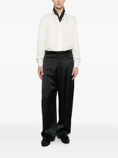 Tom Ford Long-sleeved Shirt In White