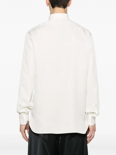 Tom Ford Long-sleeved Shirt In White