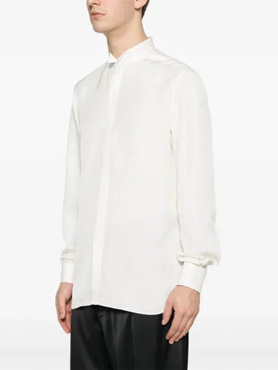Tom Ford Long-sleeved Shirt In White