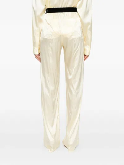 Tom Ford Pants In Neutral