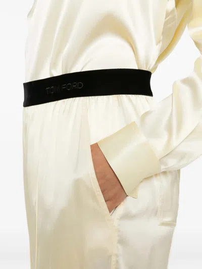 Tom Ford Pants In Neutral