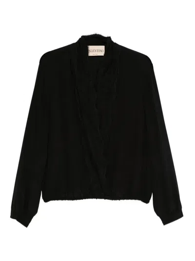 Valentino Silk Top In Multi