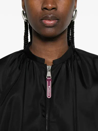 Vivetta Outerwear In Black