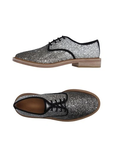 Marc By Marc Jacobs Lace-up Shoes In Silver