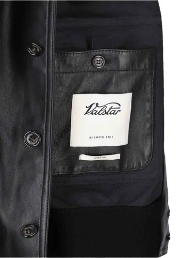 Valstar Ino Leather Jacket In Black