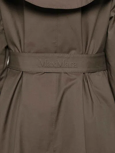 Max Mara The Cube Outerwear In Brown