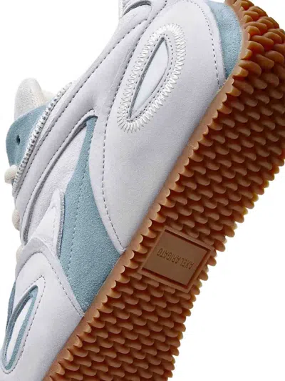 Axel Arigato Slow Runner Perforated Suede Sneakers In White