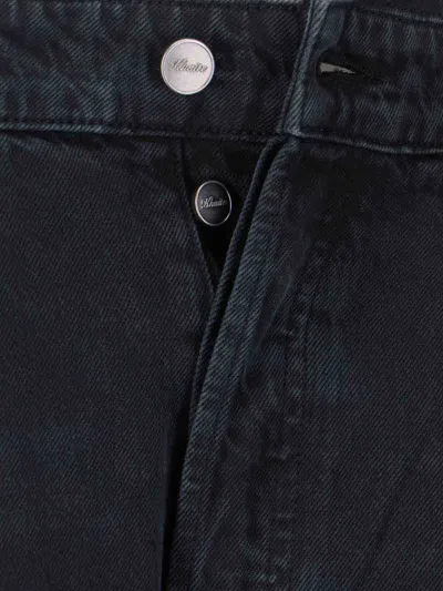 Khaite Belt Loop Jeans In Blue