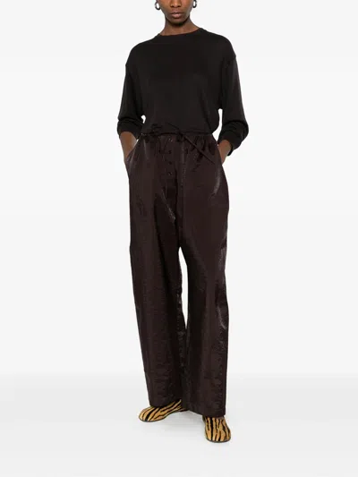 Studio Nicholson Pants In Brown