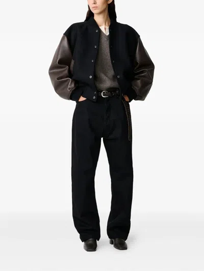 Studio Nicholson Leather In Black