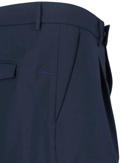 Cruna Tailored Trousers In Blue