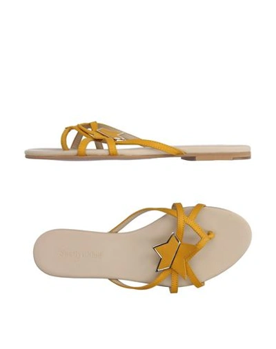 Shop See By Chloé Flip Flops In Yellow