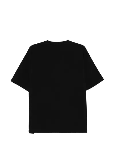 Y's Cat-print T-shirt In Black