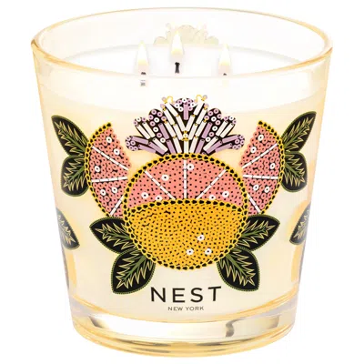 Nest New York Grapefruit Decorative 3 Wick Candle In Multi