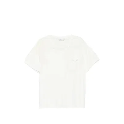 Found Distressed Pocket T-shirt In White
