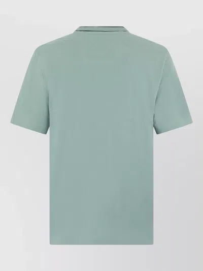 Hugo Boss Cotton T-shirt With Logo Crew Neck In Green