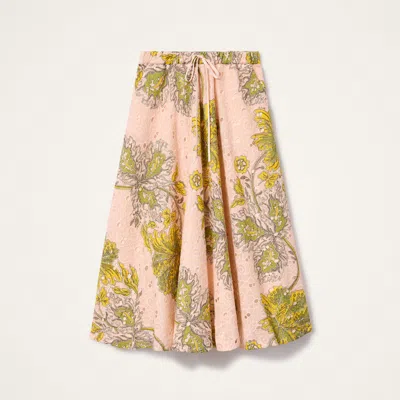 La Doublej Drawstring Skirt In Pink