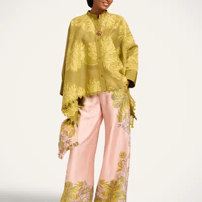 La Doublej Palazzo Pants In Pink