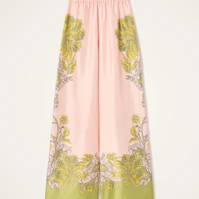 La Doublej Palazzo Pants In Pink
