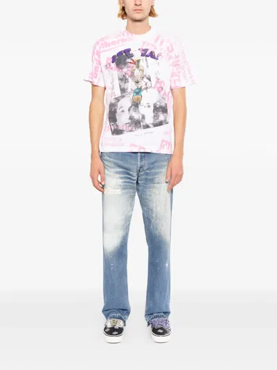 Better With Age Graphic-print Tie-dye T-shirt In Multi