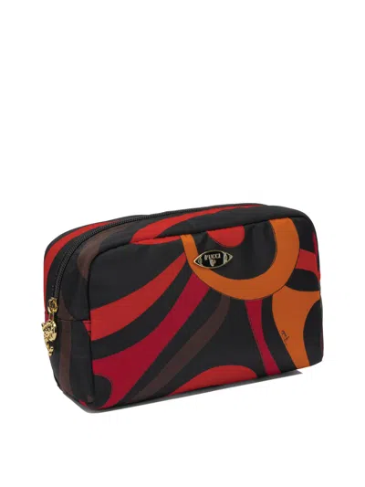 Pucci Marmo Rectangular Beauty Case Accessory In Multi