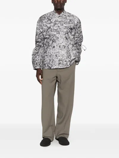 Peacemaker Oamc Tech Bomber Jacket In Gray