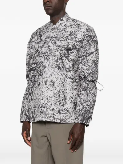 Peacemaker Oamc Tech Bomber Jacket In Gray