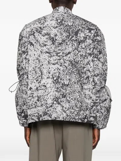 Peacemaker Oamc Tech Bomber Jacket In Gray