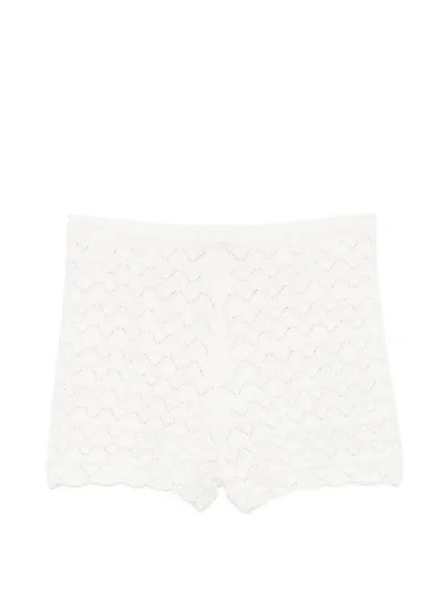 Dkny Drawstring Shorts In White