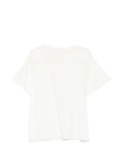 Found Distressed Pocket T-shirt In White