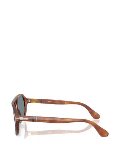 Persol 귀도 톨토이즈셸 이펙트 선글라스 In Brown