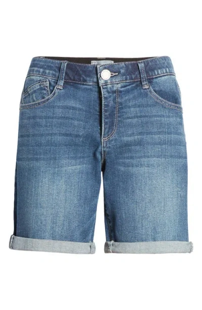 Wit & Wisdom 'ab'solution Denim Shorts In Blue