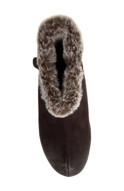 Softwalk Wide Width Helena Bootie In Brown
