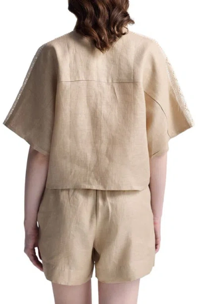 Reistor Drawstring Shorts In Brown