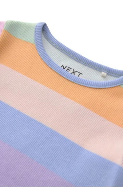 Next Kids' Stripe Long Sleeve Top In Multi
