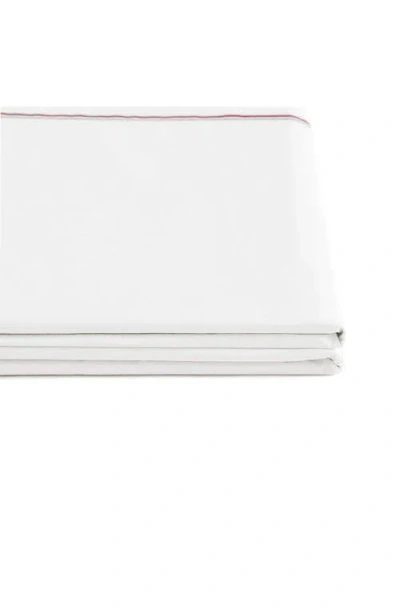 Tommy Hilfiger Printed Cotton Percale Sheet Set In White