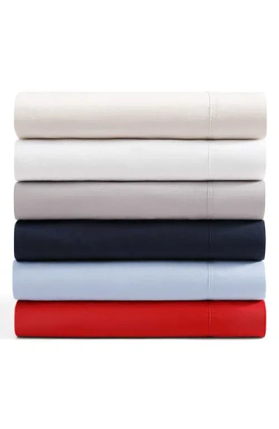 Tommy Hilfiger Cotton Percal Sheet Set In Blue