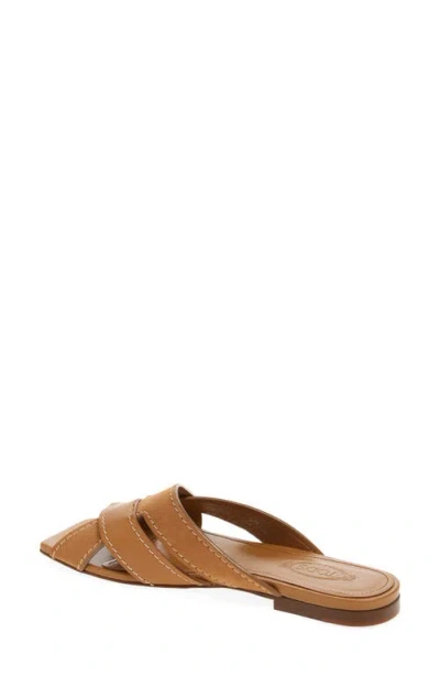 Tod's Women Brown Leather Sandals, 7.5/8.5 Luxury Sandals & Floaters For Women Darveys