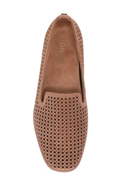 Vionic Willa 2.0 Perforated Flat In Brown