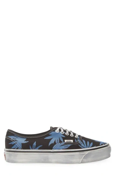 Vans Premium Authentic Print Sneakers In Blue
