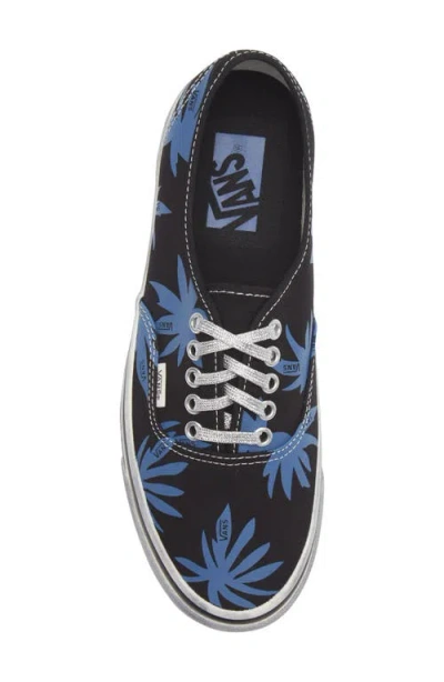 Vans Premium Authentic Print Sneakers In Blue