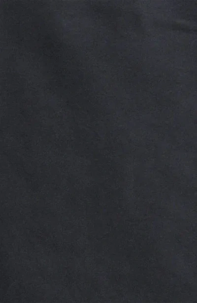 Barbour Washed Button-up Overshirt In Black