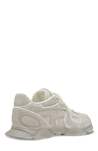 Axel Arigato Eris White Low Top Sneakers With Logo Patch On The Tongue In Leather And Fabric Woman