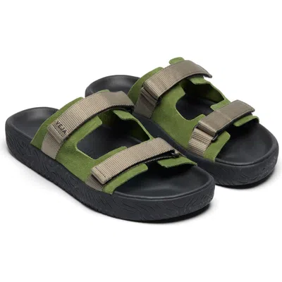 Veja Arpoador Double-strap Sandals In Green