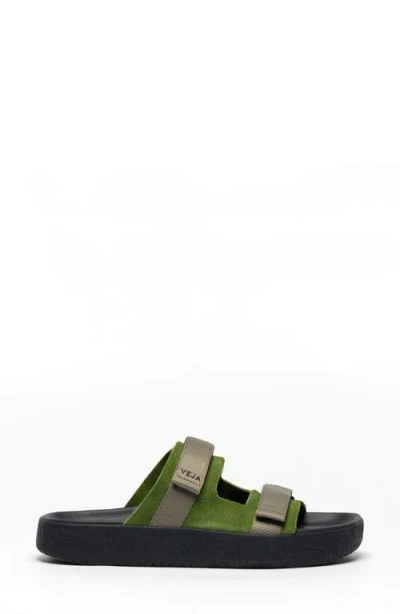 Veja Arpoador Double-strap Sandals In Green