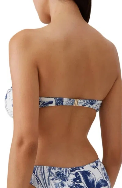 Melissa Odabash Prague Strapless Bikin Top In Multi