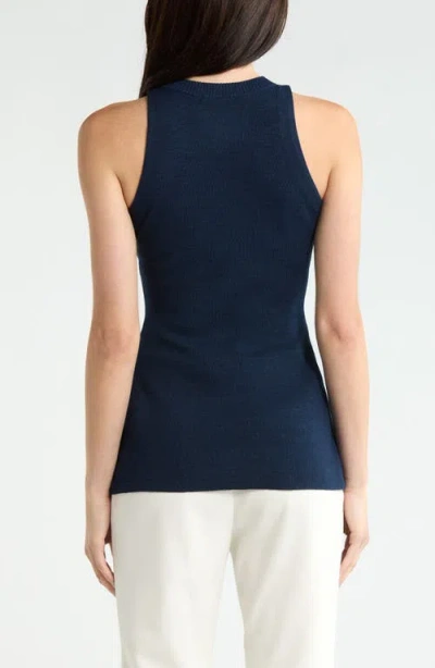 Aligne Daphne Sweater Vest In Blue